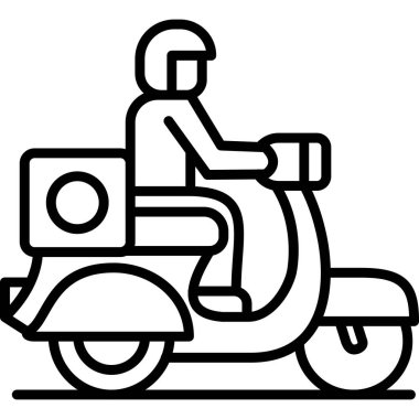 Motosiklet simgesi, taslak biçimi