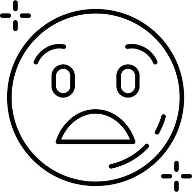 duygu simgesi simgesi ana hat biçiminde