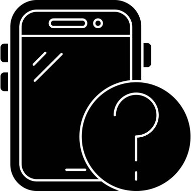 telefon simgesi, vektör illüstrasyonu