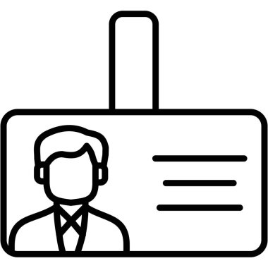 iş simgesi vektör illüstrasyonu