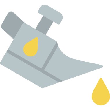 Bırak. Web simgesi basit illüstrasyon