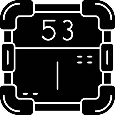 dijital kamera simgesi vektör illüstrasyonu