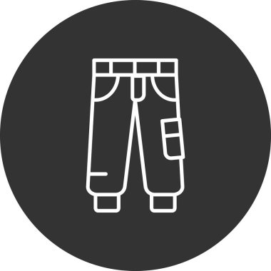 Simgenin modern simgesinin vektör çizimi