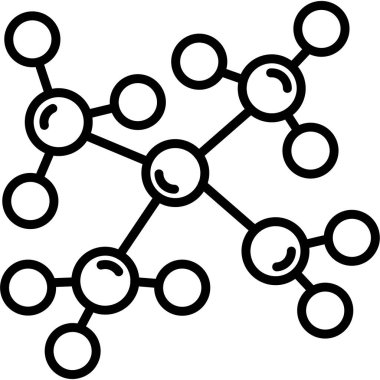 Molekül simgesi, satır tasarımı biçimi