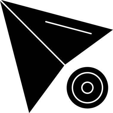 ok simgesi vektör illüstrasyonu