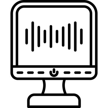 Bilgisayar monitörü. Basit tasarım