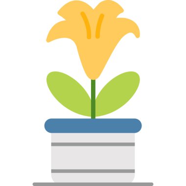 Lale çiçeği vektör simgesi