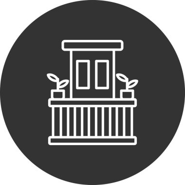 sütun simgesi çizimi