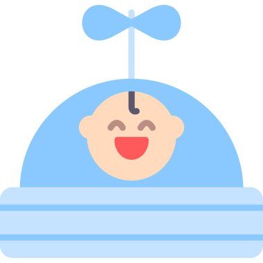 bebek ikonu vektör illüstrasyon tasarımı