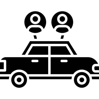 Araba yıkama ikonu. Beyaz arkaplanda izole edilmiş web tasarımı için taslak araba yıkama vektör simgesi