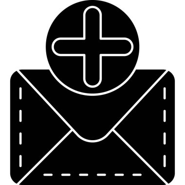 posta simgesi, vektör illüstrasyonu