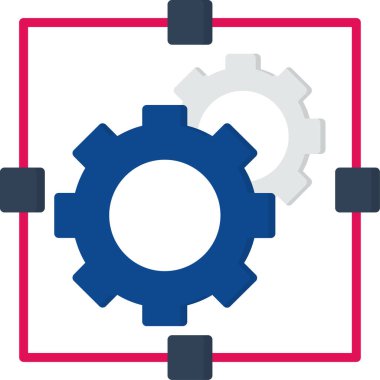 Ayarlama. Web simgesi basit illüstrasyon