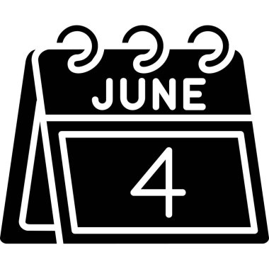 Takvim Kabartma Simgesi Tasarımı