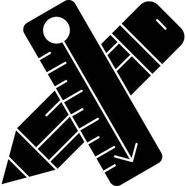 Cetvel cetvel simgesi