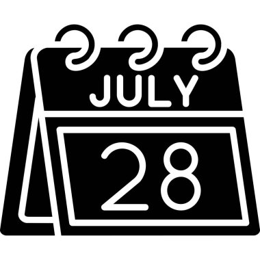 Tek bir günlük takvimde 27 Temmuz