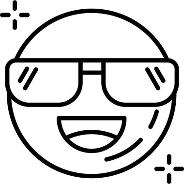 Gözlük simgesi, taslak biçimi