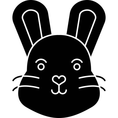 tavşanlı paskalya tavşanı simgesi