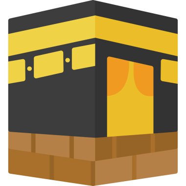 inşaat evi simgesi düz stil