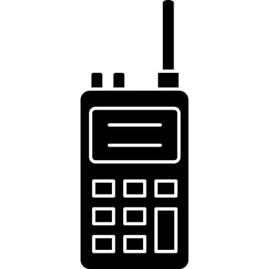 Radyo. Web simgesi basit tasarım