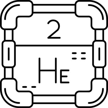 Gaz simgesinin vektör illüstrasyonu