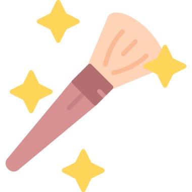 fırça. Web simgesi basit illüstrasyon