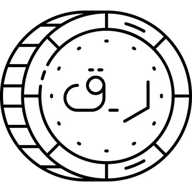 Pusula simgesini, basit vektör çizim