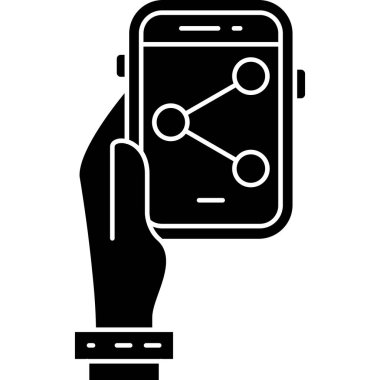 ikon vektör illüstrasyon tasarımı paylaşımı