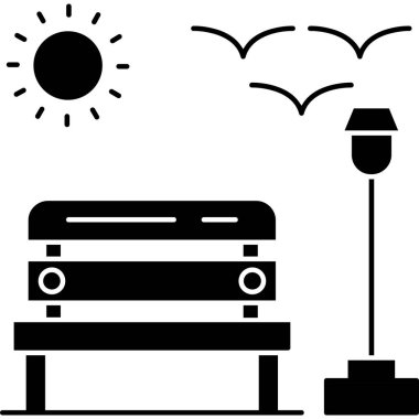 Güneş Simgesi Vektör illüstrasyonu