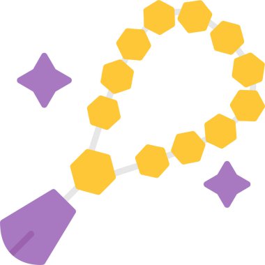 Molekül simgesi vektör illüstrasyonu