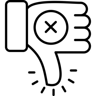 el simgesi vektör illüstrasyonu