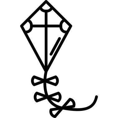 Mumlu bir haçın vektör illüstrasyonu