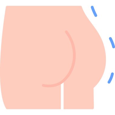 Şişman adam simgesi ana hatlarıyla doldurulmuş