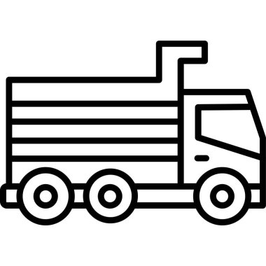 kamyon simgesi çizimi