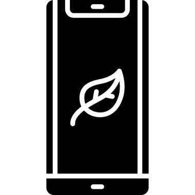 eko simge vektör illüstrasyonu