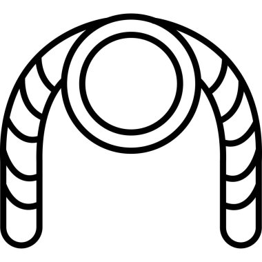 Modern b 'nin vektör illüstrasyonu eksik simgesi