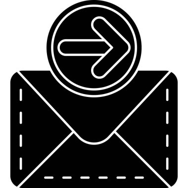 posta zarfı simge çizimi