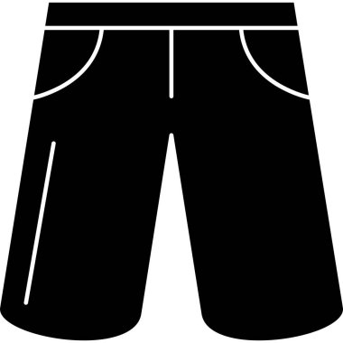 moda pantolon moda simgesi düz stil