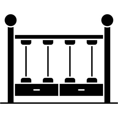 bar rafı simgesi, özet biçimi