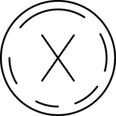 ok simgesi vektör illüstrasyonu