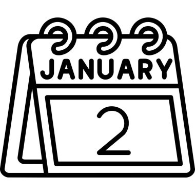 Ocak 20 satır simgesi tasarımı