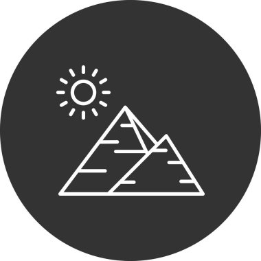 Güneş. Web simgesi basit illüstrasyon