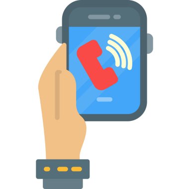 akıllı telefon simgesi vektör illüstrasyonu