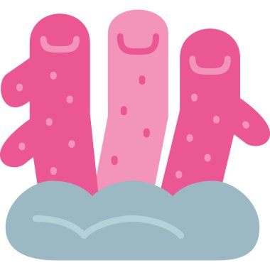 Kaktüs Simgesi, vektör illüstrasyonu