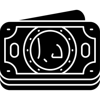 nakit para simgesi, basit tasarım