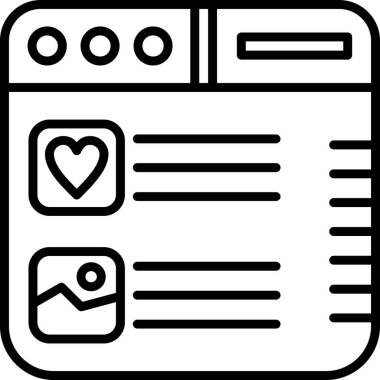 seo modern simgesinin vektör illüstrasyonu