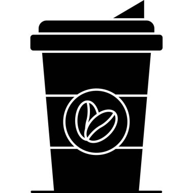 Kahve fincanı simgesi, taslak biçimi