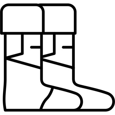 Çizme simgesi, vektör illüstrasyonu