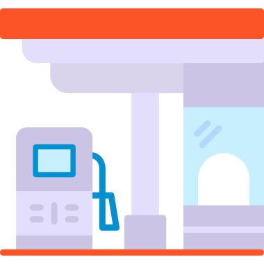 Araba servisi. vektör illüstrasyonu