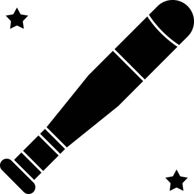 Havai fişek simgesi vektör çizimi