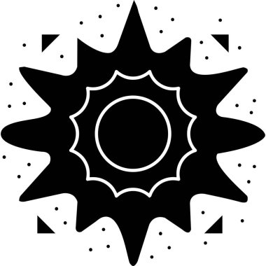 Soyut siyah beyaz desen. vektör sanatı